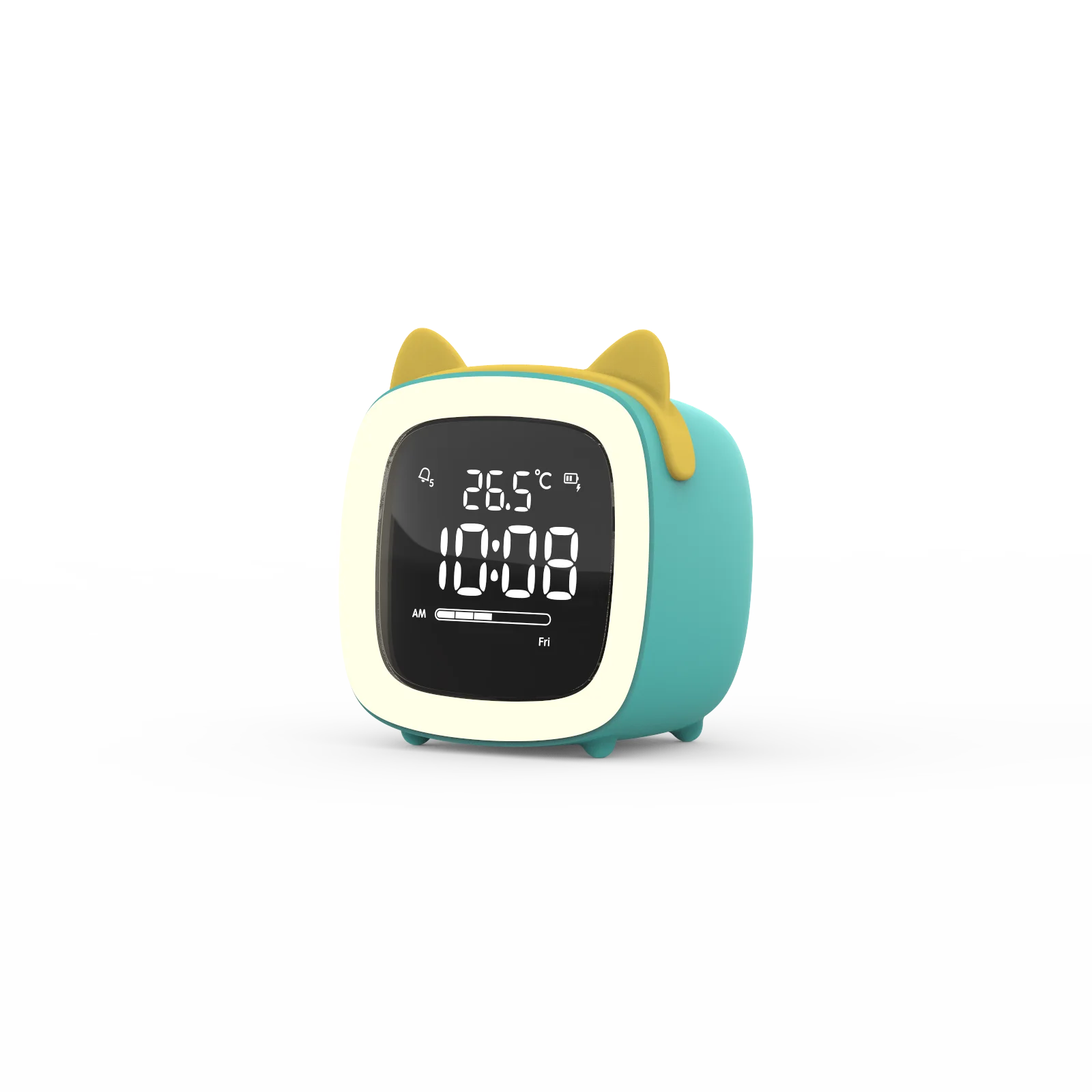 Diming Children Night Light Sleep Training Alarm Clock