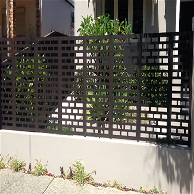 Metal fences partitions wall panels decorative metal screens