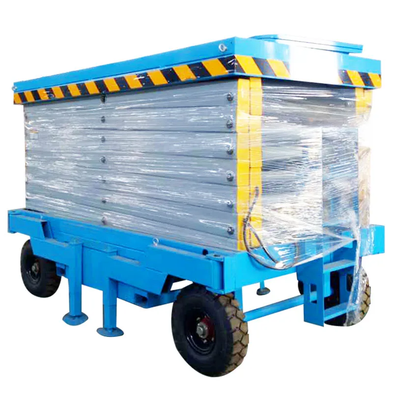 Промышленный 16 м 18 м Материал интерьер scissor lift Таблица