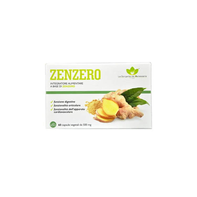 
Healthcare Supplement Digestive Function Zenzero Italian Spirit Capsules 