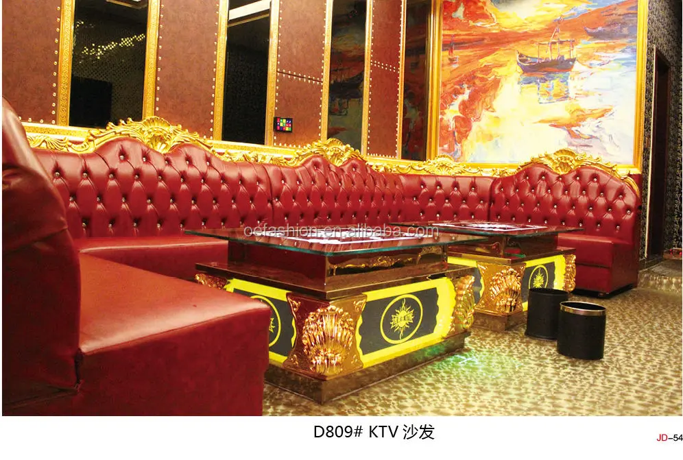 OE-FASHION Роскошная Новая классическая фиолетовая Кожаная Мебель для ночного клуба