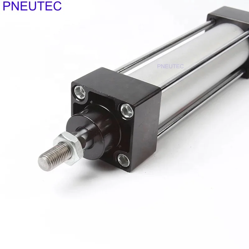 AIRTAC type SC Series aluminum piston double acting tie rod bore 80/100mm Stroke 1000mm Standard Pneumatic Cylinder with magnet