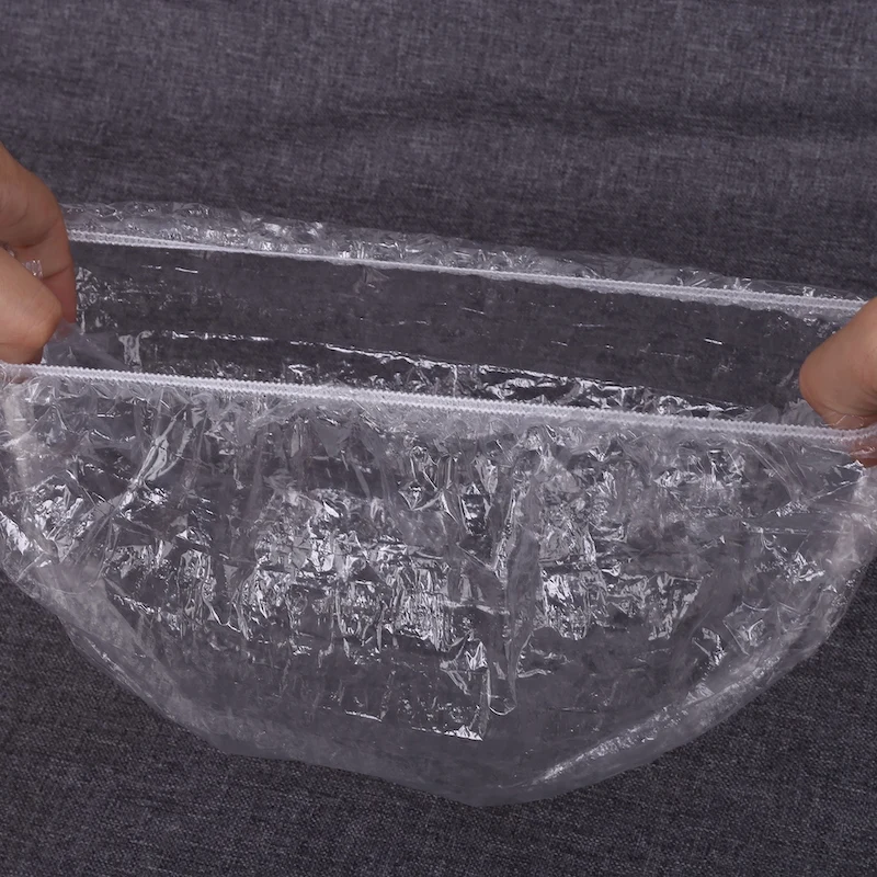 Чистый материал, пластиковая одноразовая шапочка для душа для ребенка