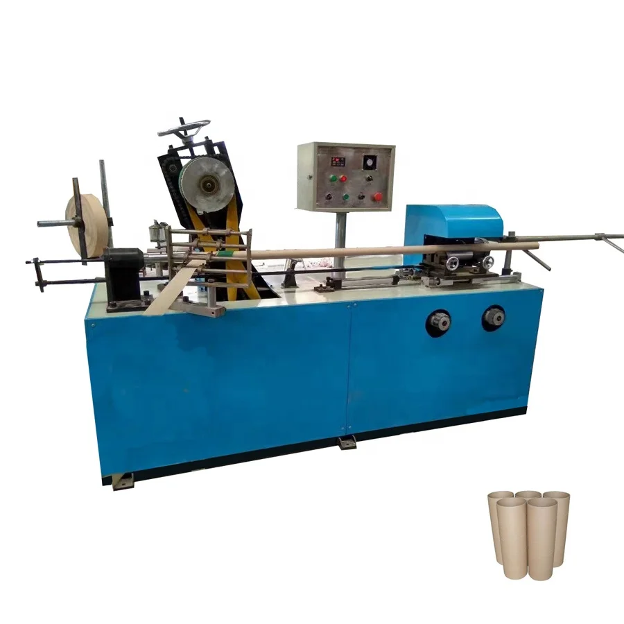 Pyrotechnic fireworks paper tube core making winding rolling machine