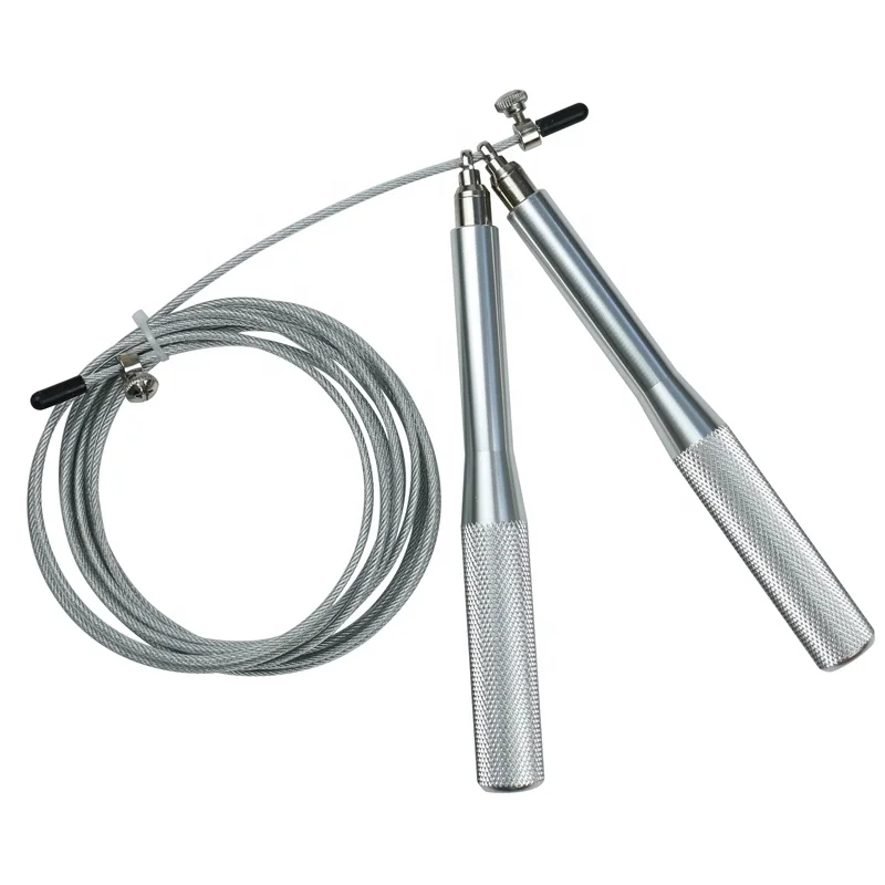 Cross Fit Fitness Ball Bearing Aluminum Adjustable Speed Skipping Rope Jump Rope