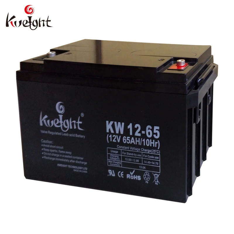 12V65AH deep cycle batteries  manufacture brand Small model AGM VRLA SAL UPS back up