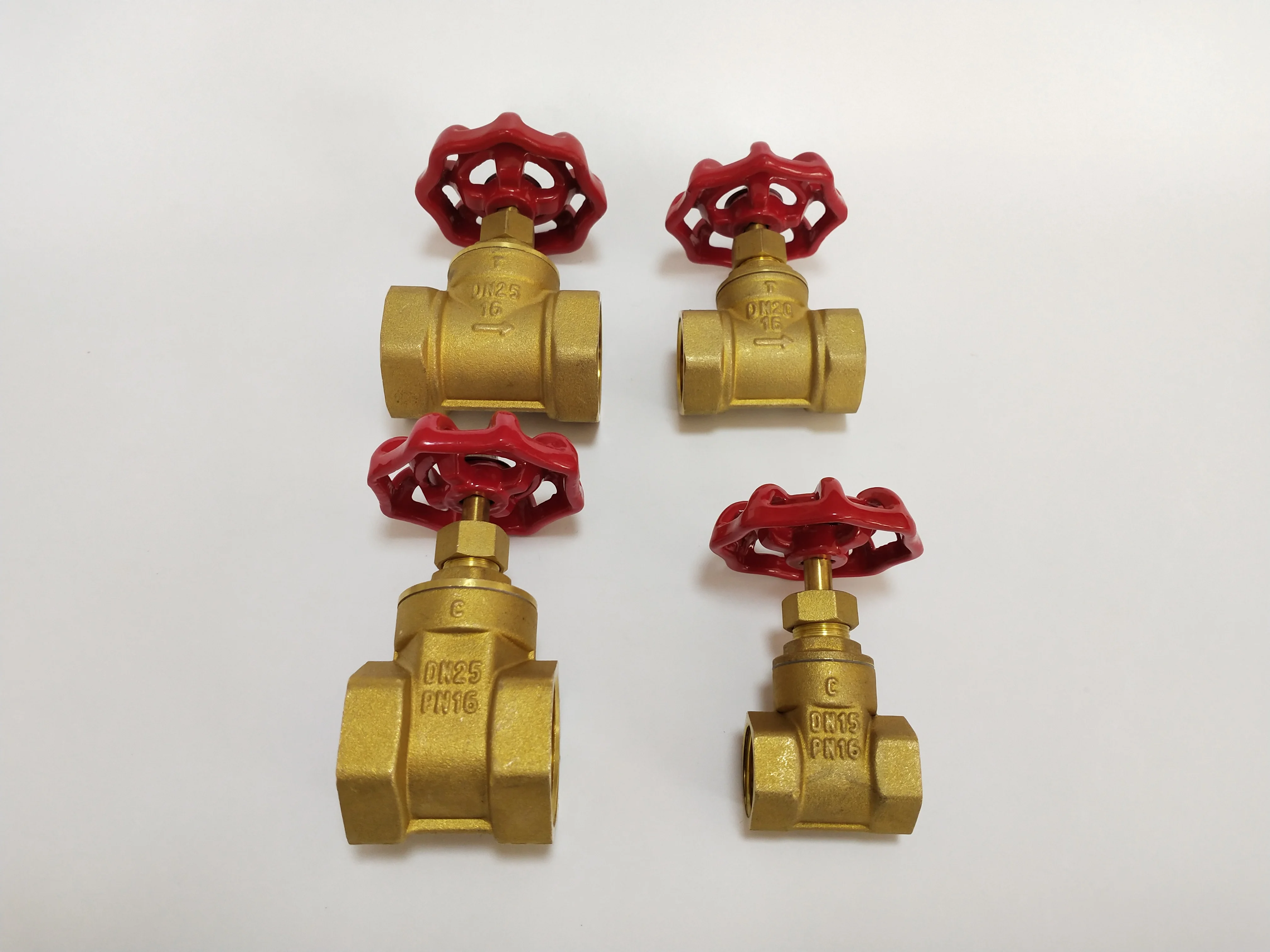 Простая установка, ручной клапан среднего давления 1/2 дюйма DN50 NPT, латунный затвор с резьбой, клапан для слива воды, масла, Газа