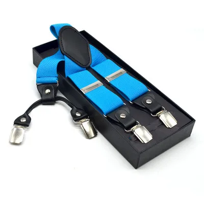 Горячая Распродажа взрослых обычные цвета Y-4-clip эластичный кожный Мужской Пояс для чулок производительность плечевой ремень