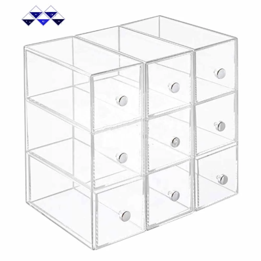 
Product supply transparent acrylic cigarette display box plexiglass display stand counter for product display 