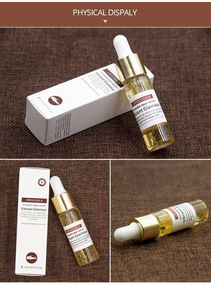Factory Price VG Crocodile Repair Scar Remove Serum Acne Treatment Anti Acne Shrink Pores Blackhead Whitening Cream