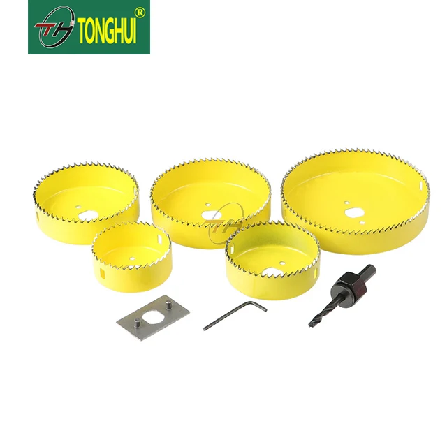 Wholesale High level Wood Plastic Cutter Carbon steel Hole Saw Sets with different types.