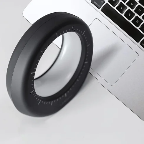 Moon Alarm Clock LED Night Light Artifact Awakening Light Bulb with Sleeping Table Lamp