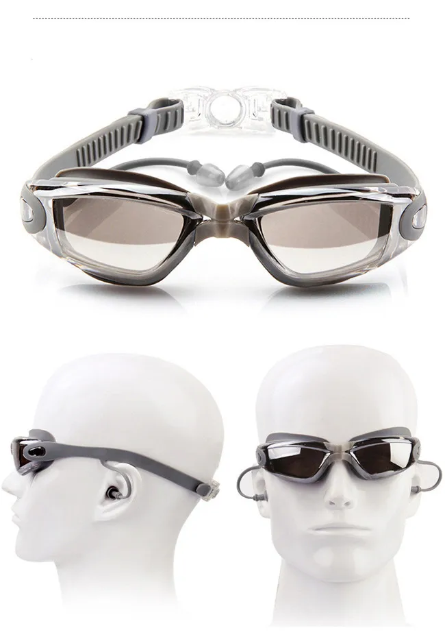 Top Quality Goggles Swim Protection Eyewear Safety Anti-fog Glasses Waterproof Swimming Goggles