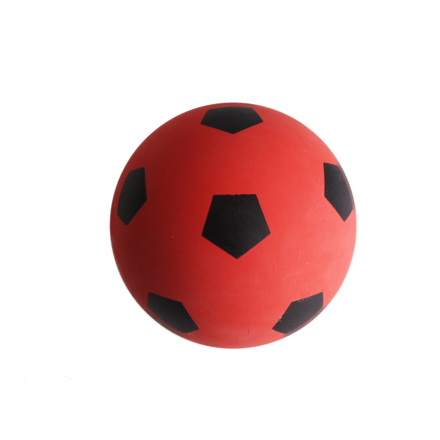High Quality Eco-friendly Multiple Colorful Small Mini Football Type Toy Rubber Ball