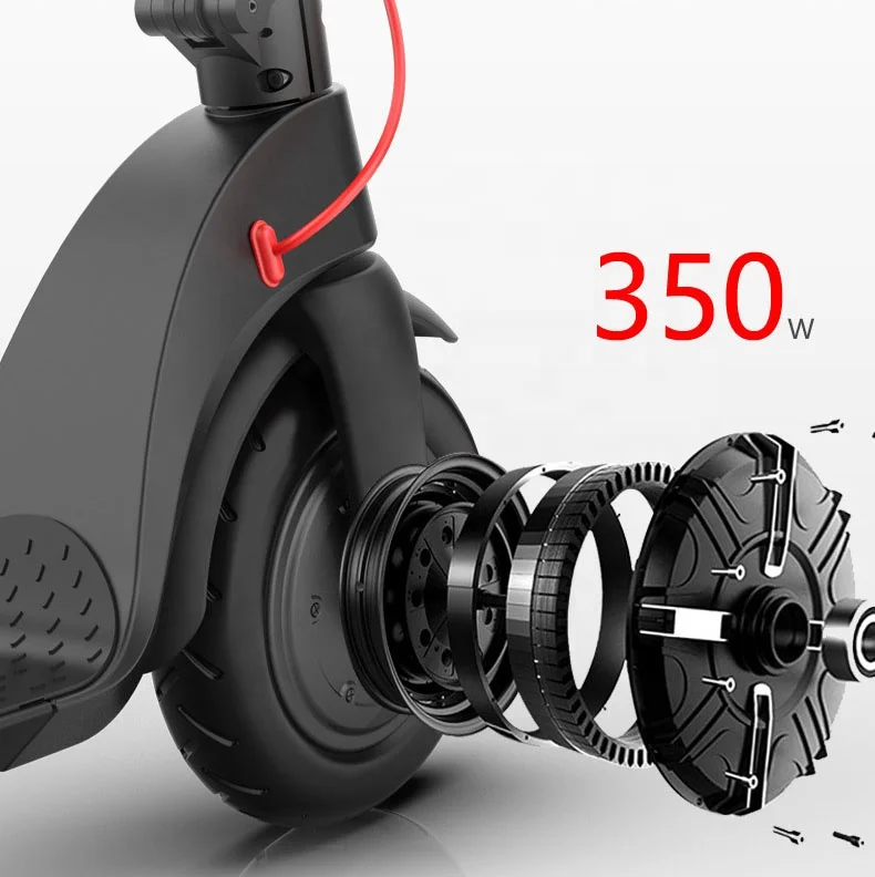 
HX X7 8.5inch Light Weight Battery Removable Electric Scooter with Display 