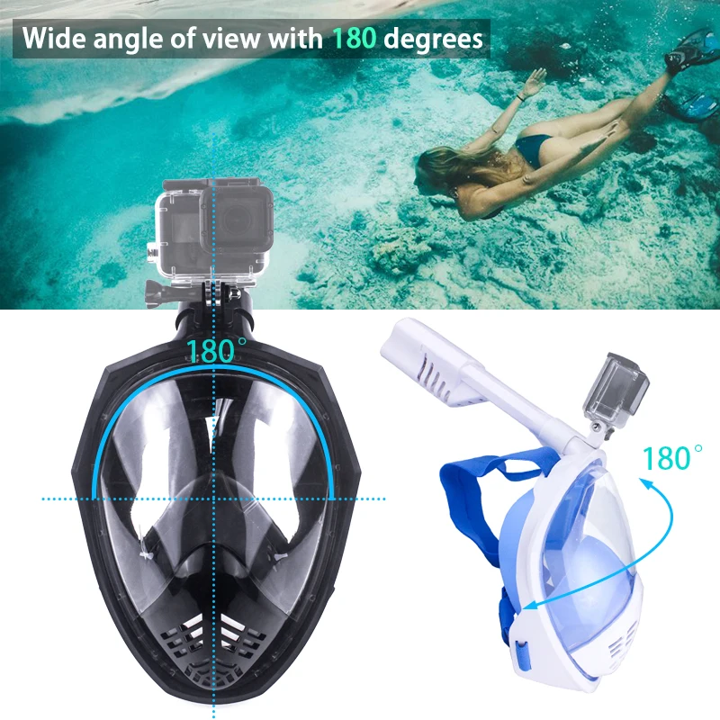 High quality 2019 most popular diving mask with stable function