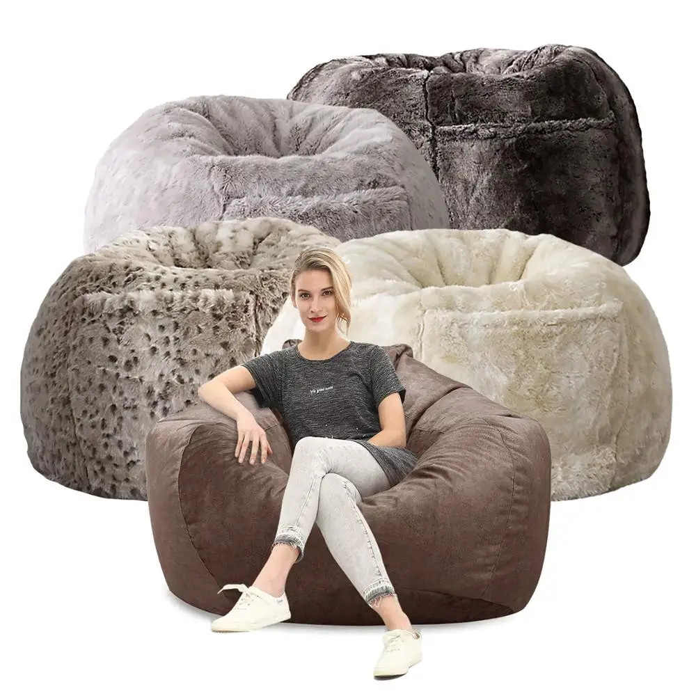 Oversized nice heated classy durable big cozy massive bean couch blush stretch awesome fuzzy bag chair