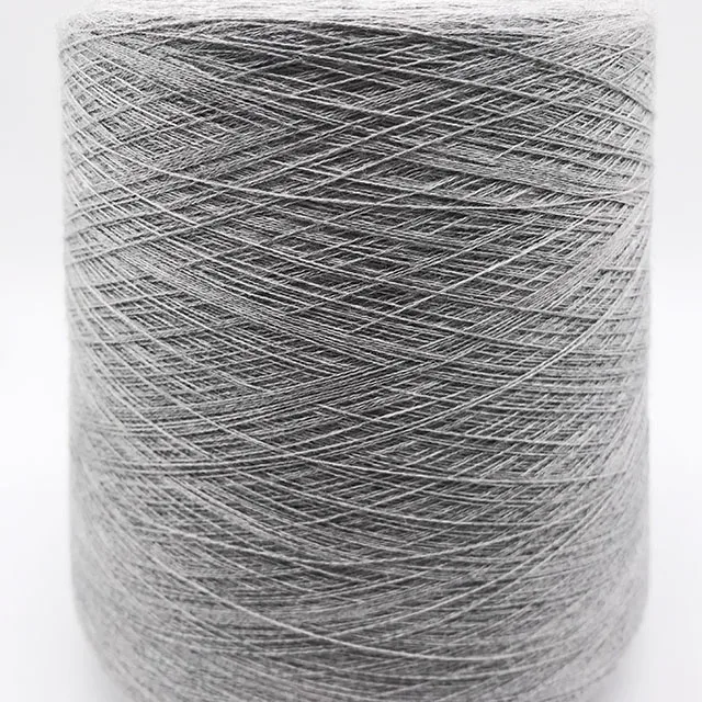 Featured top quality 70% wool 30% cashmere blended yarn for knitting weaving