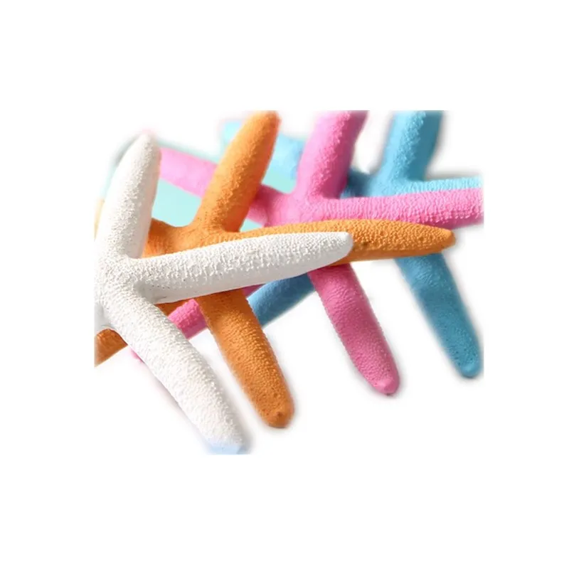 Resin White Finger Ocean Star Starfish Decoration