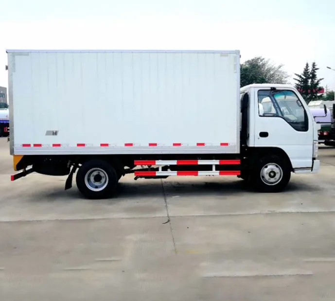 Cheap Prices Mini Diesel Engine Refrigerator Trucks with Famous Brand Refrigeration Units 2t Truck