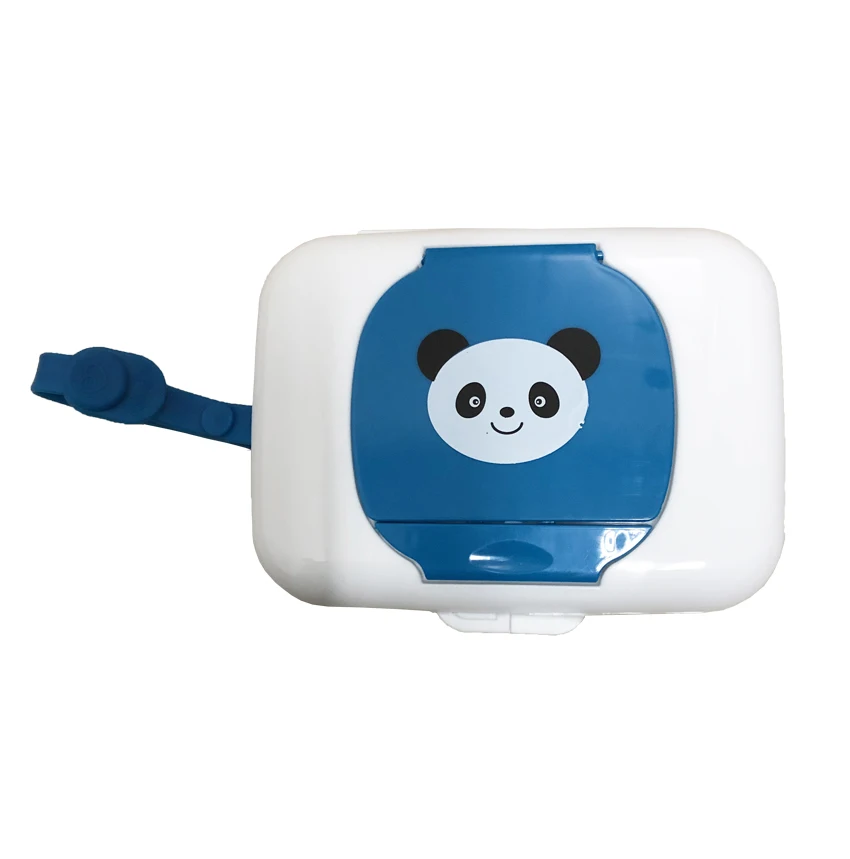 
Cartoon Portable Baby Wet Wipes Case Wet Wipes Dispenser Wet Wipe Holder Box for Baby and Adults 