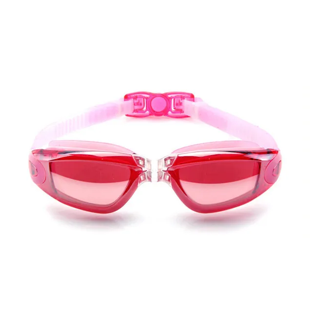 Hot selling fashion design indoor waterproof swimming glasses clear vision swimming goggle with ear plug