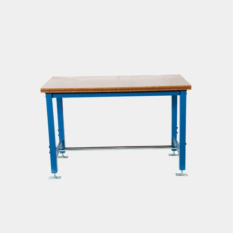 Лидер продаж, металлический верстак для магазина с регулируемой высотой