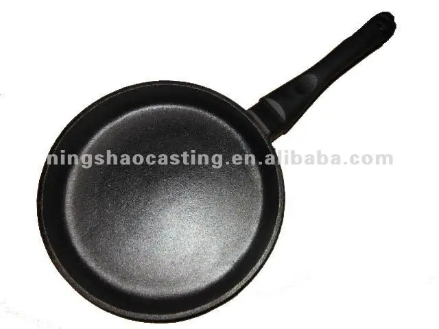Чугунная предварительно обработанная сковорода с бакелитовой ручкой