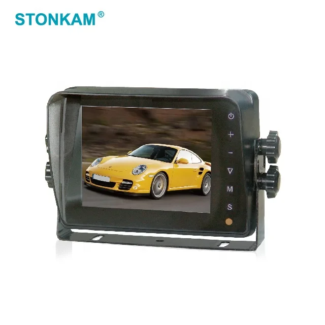 5 дюймов tft ЖК дисплей Водонепроницаемый Авто обратный мониторы с широким углом обзора и высокое разрешение дисплей