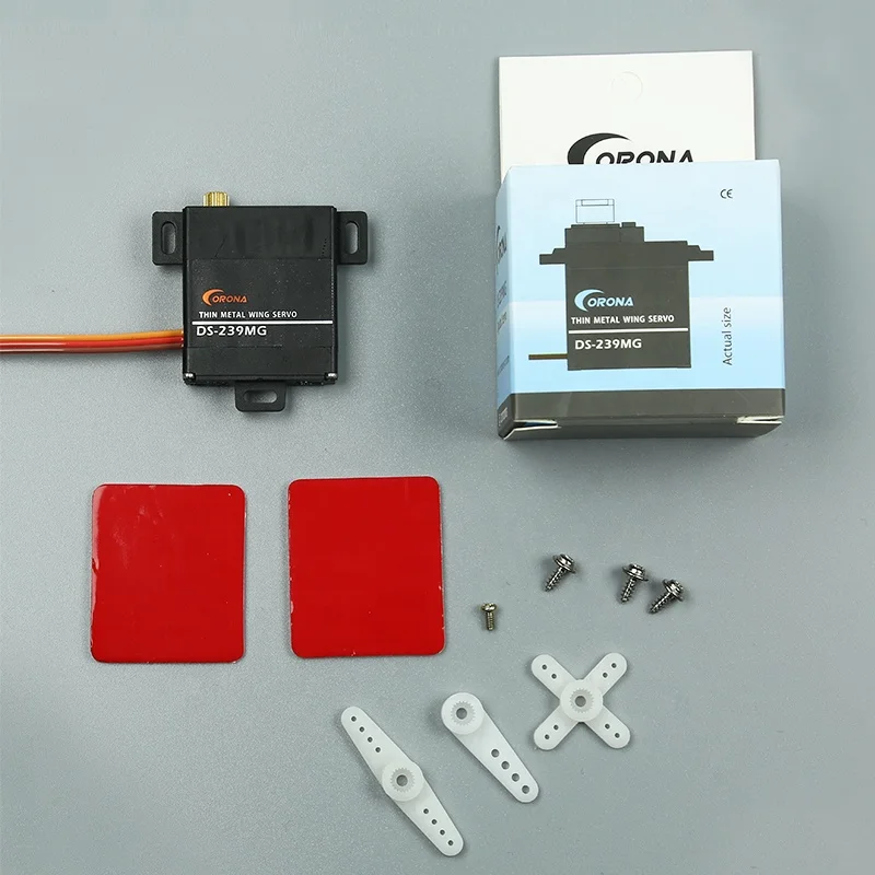 Corona DS239MG Rc 250 450 Helicopter Airplane / robot Mini Servo