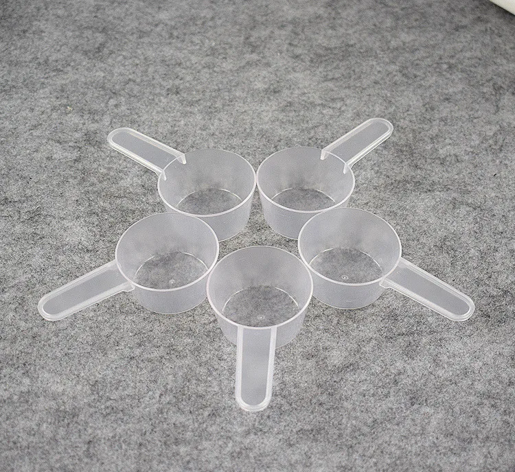 Прозрачная ложка для стирального порошка, мерные ложки для пищевых продуктов, мерные ложки для пластиковых порошков