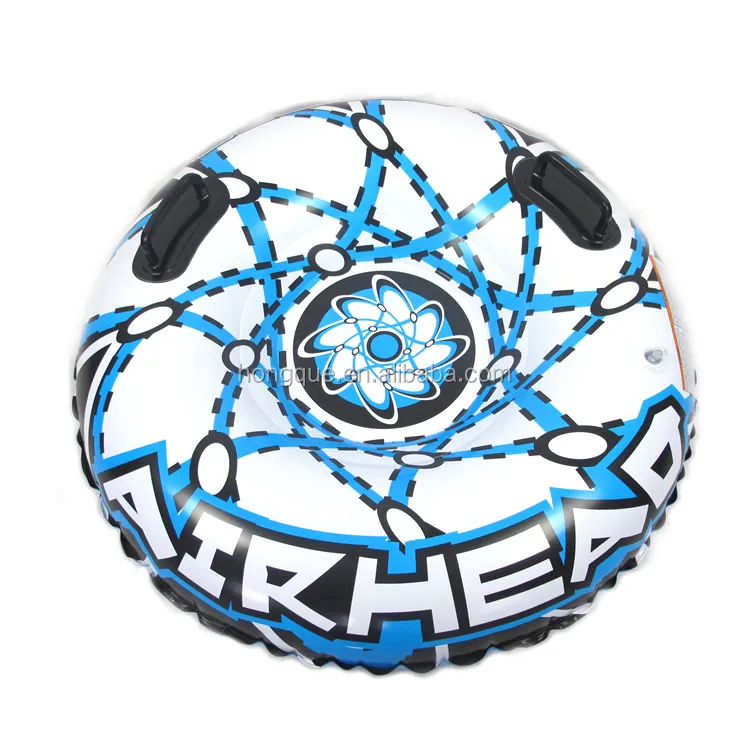 PVC Inflatable Snowman Snow Tube, Winter sledding Toys Snow Sledge for Adults and Kids