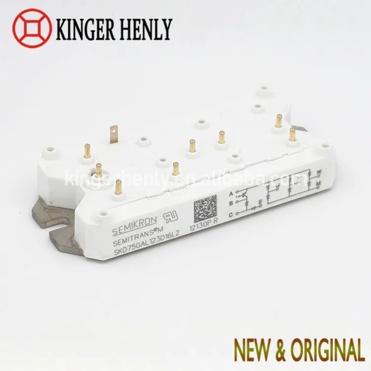 
 SKD75GAL123D16L2 IGBT модуль тормозной прерыватель 3 фазы диодный мост выпрямителя 1200V 75A  