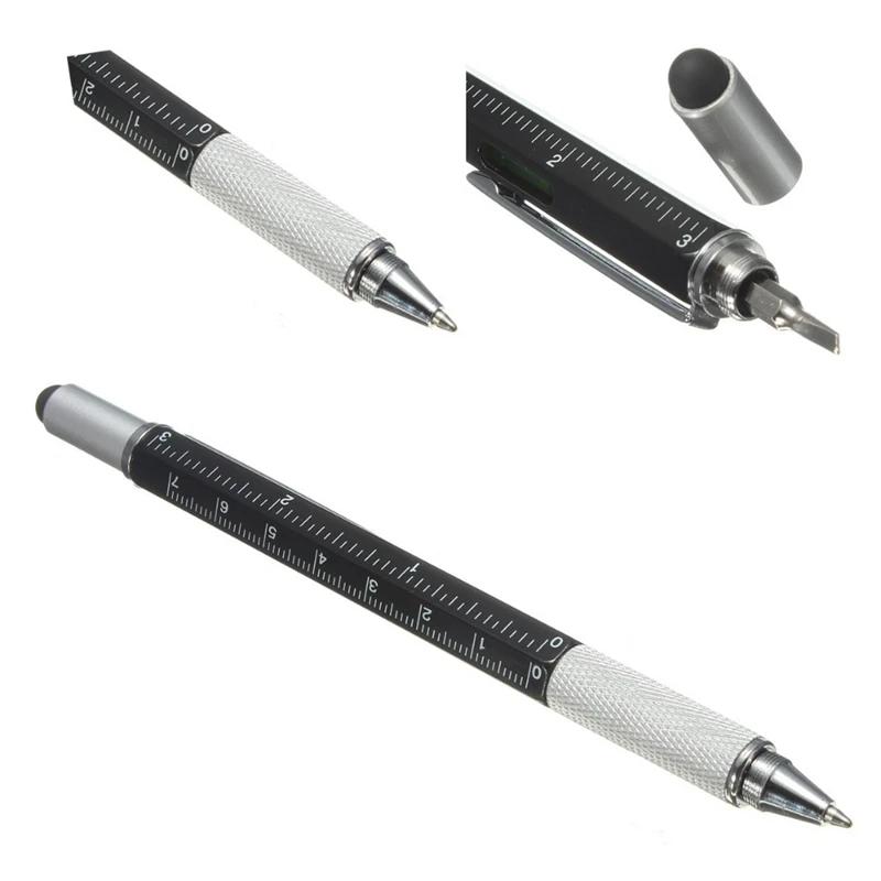 7 in 1  novel Multifunctional Screwdriver Ballpoint Pen Touch Screen Gift Tool School office supplie stationery pen