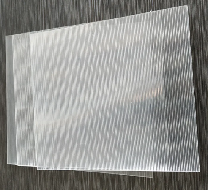 70LPI 100 LPI 161LPI PET Прозрачный 3D линзовидный лист для упаковочной коробки/почтовой карты