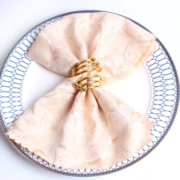 Tco-friendly Wholesale 100% Polyester Wedding Party Dinner Recycled Napkins