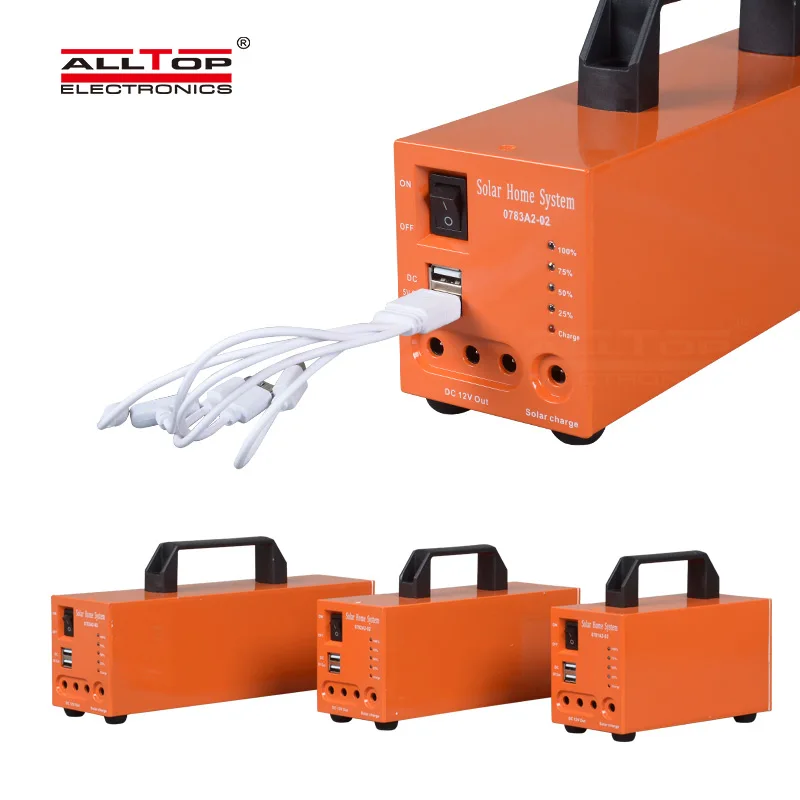 ALLTOP Cheap Pay Portable Mini 5w Solar Energy Powered Home System
