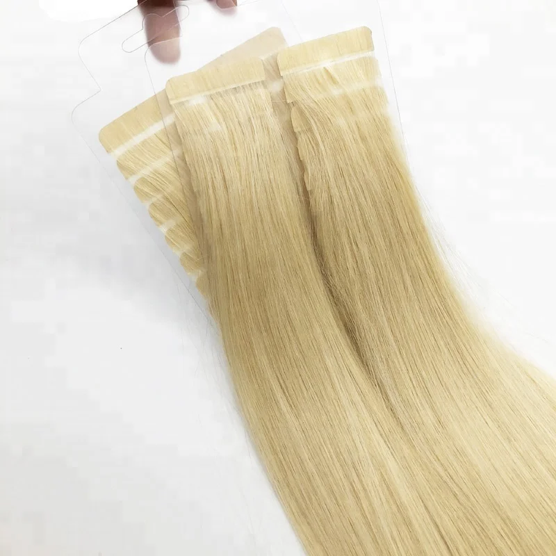  Оптовая продажа двойные европейские волосы remy для наращивания невидимая бесшовная лента человеческих волос