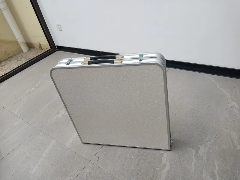 Aluminum Portable folding  legs camping picnic  table for outdoor