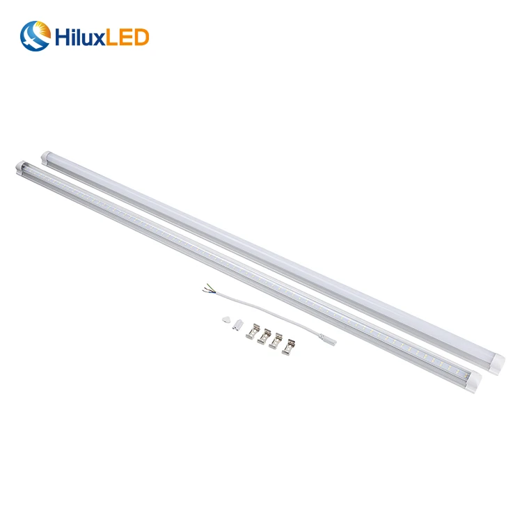 LED Surface ambient luminaire 4ft 5ft 6ft 8ft linkable led tube light housing t8 integrated light for warehouse
