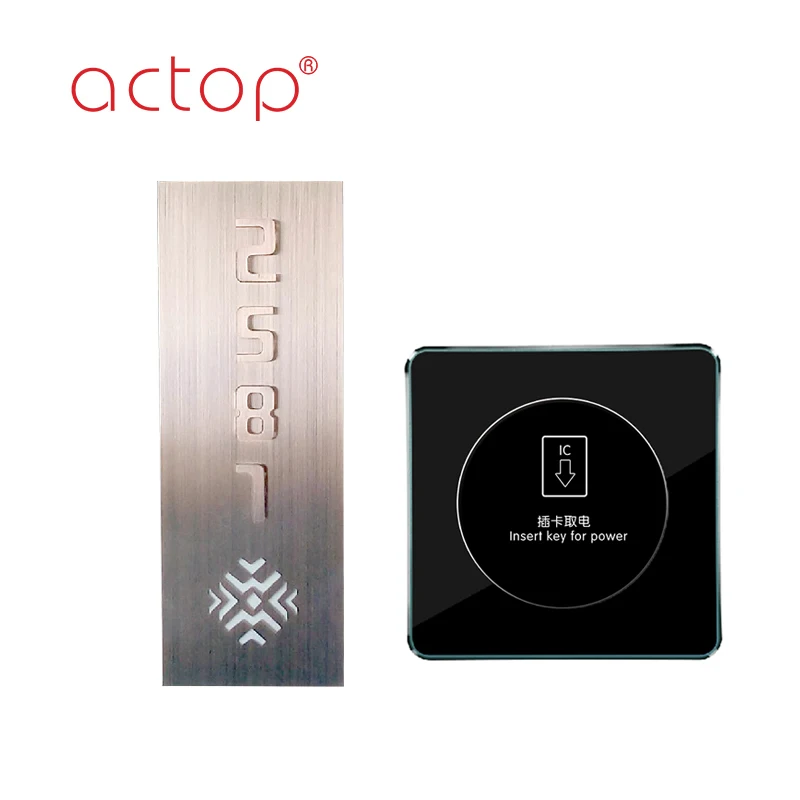 Hotel RUC room number door plate customize