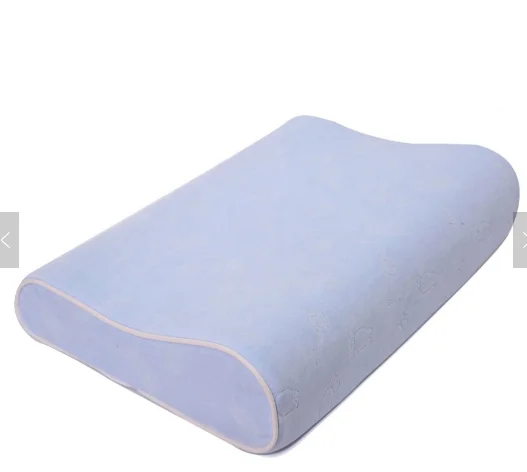 Adjustable Comfortable Bamboo Fabric Cover Memory Foam Orthopedic Contour Pillow
