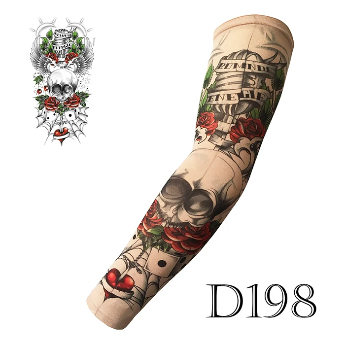 
Temporary Tattoo Sleeves Designs Body Arm Stockings Tatoo for Cool Men Women 