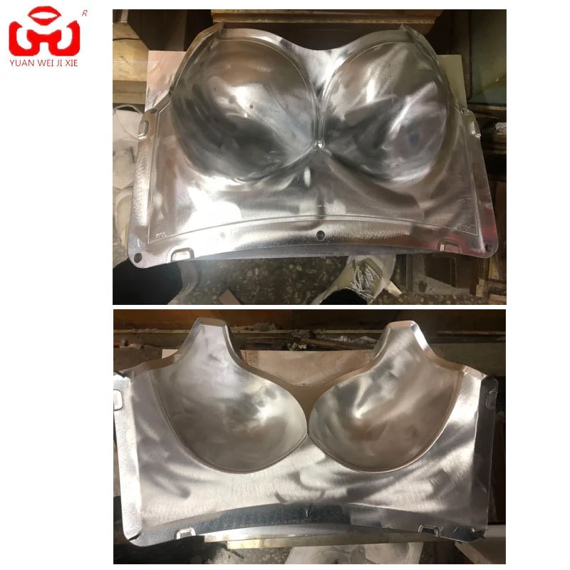 Горячий пресс Бесшовный Бюстгальтер Комплект сварки и резки машина бюстгальтер стакан литьевой машины