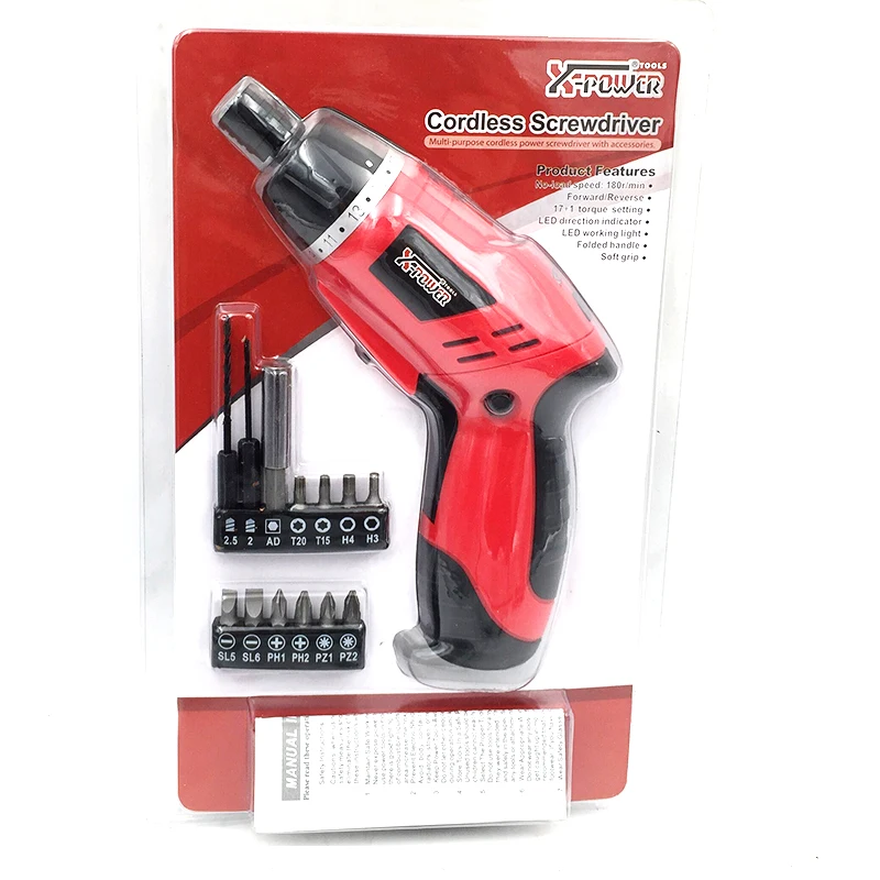 KCS615C-S13B 4,8 V Палм-Размер затрудняетесь в выборе правильного размера? Аккумуляторная отвертка с двойная блистерная упаковка 13 шт. запчасти