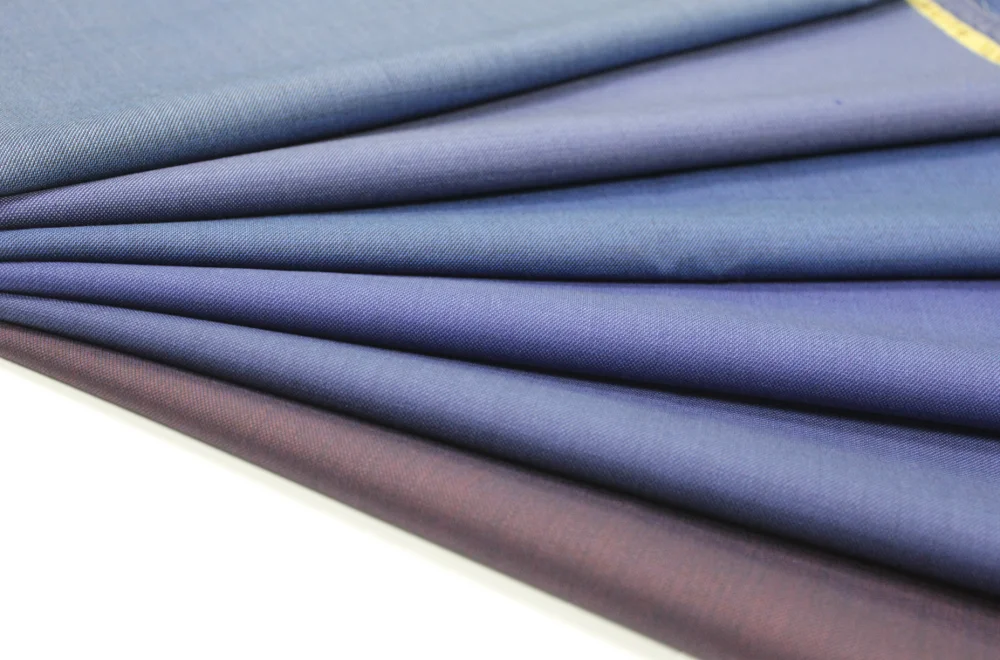 hot sale sharkskin 100W fabric for high class quality regular ready stock merino worsted suit textile