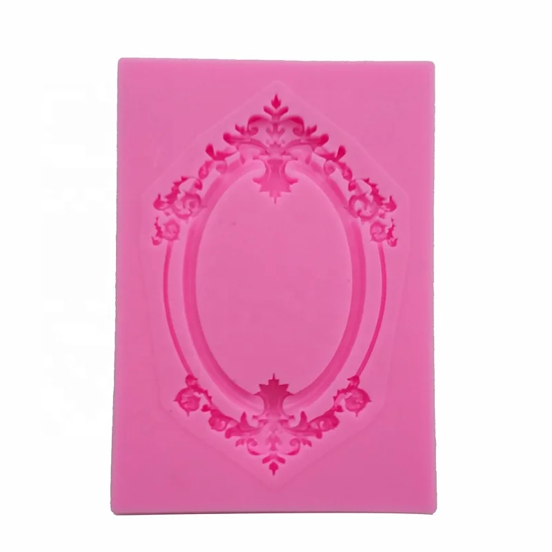 Europe type frame Silicone Mold Shape Cake Decorating Tools Baking Mold Fondant Silicone Mold