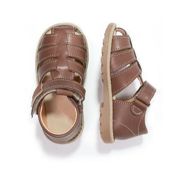 Choozii New Stylish Leather Children Little Kids Boys Sandals with Comfortable Design