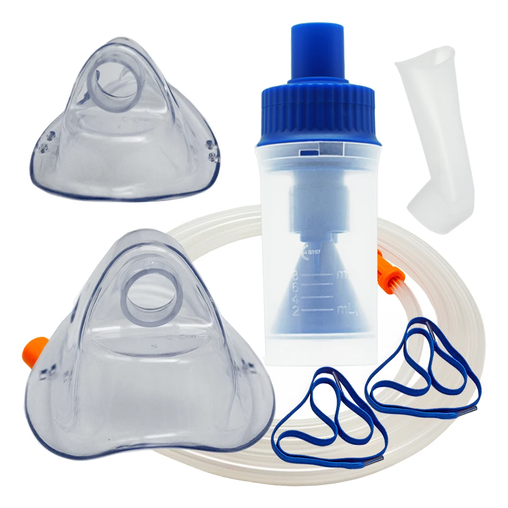 Kaiyi For sale medical grade PVC nebulizer kit with mouthpiece and corrugated pipe