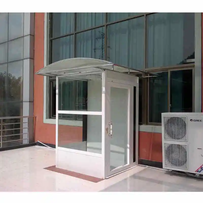 Glass Small Home Elevator Lift for 2 Person
